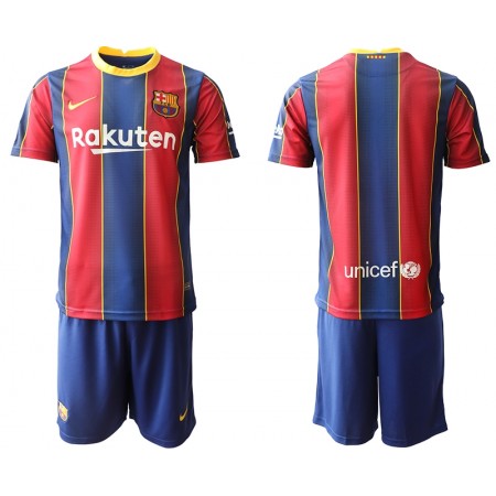 FC Barcelona Fotbollströjor Barn Hemma tröja 2020/21 Kortärmad